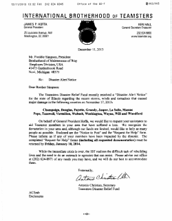 international brotherhood of tea~`sters