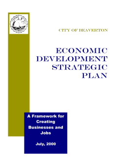 Economic Development Strategic Plan