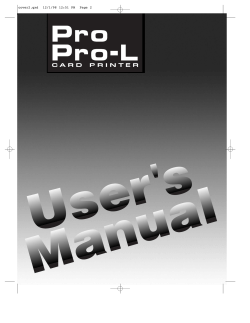 User manual