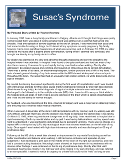Read the rest of Yvonne`s story