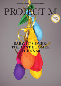 baby, it`s over: the last boomer turns 50