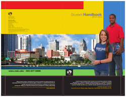 Student Handbook - Miami Dade College