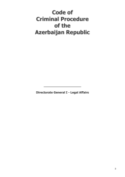 Criminal Procedure Code - United Nations Office on Drugs and Crime