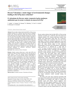 Deccan Volcanism: a main trigger of environmental changes