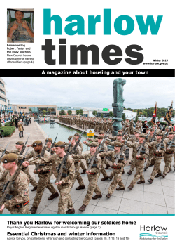 Harlow Times Winter 2015