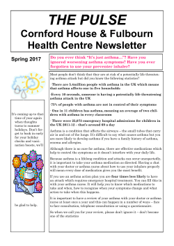 Read our Newsletter - Cornford House Surgery