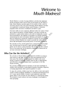 Mouth Madness! - Pro-Ed