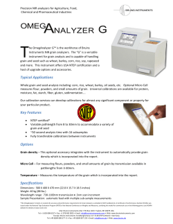 OmegAnalyzer G - Bruins Instruments