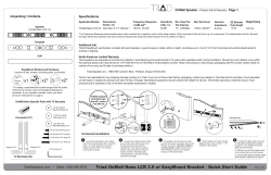 OnWall Nano Quick Start Guide v1.2