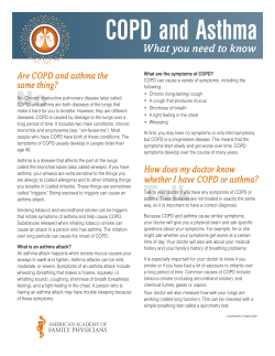 COPD and Asthma