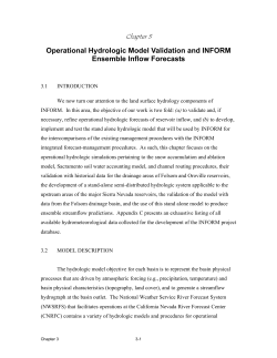 Chapter 3 - Hydrologic Research Center