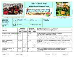 Power Up! Caesar Salad - californiahealthykids.org