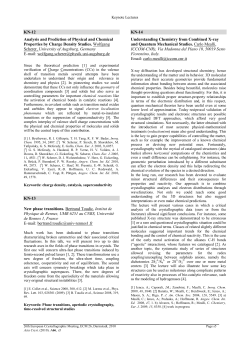 KN-12 Analysis and Prediction of Physical and Chemical Properties