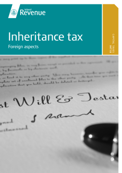 IHT18 - Inheritance tax. Foreign aspects