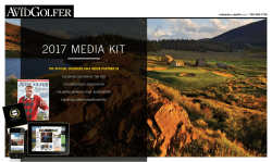 Media Kit - Colorado Avid Golfer