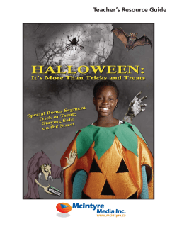 Teacher`s Guide - Halloween.indd