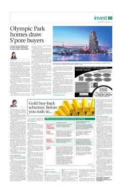 Gold Buy-back Schemes