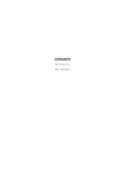 Suffragette - Focus Features - For Your Consideration 2015