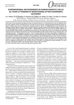 chromosomal mutagenesis in human somatic cells: 30
