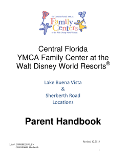 Parent Handbook - YMCA of Central Florida