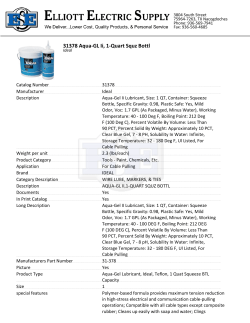 31378 Aqua-GL Ii, 1-Quart Squz Bottl