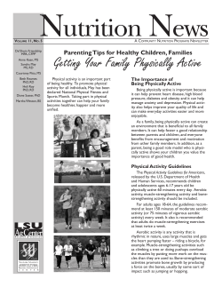 Getting Your Family Physically Active