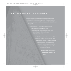 PROFESSIONAL CATEGORY - Anglo American Platinum