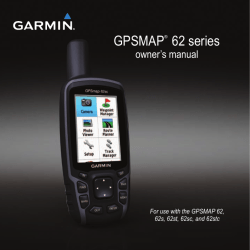 GPSMAP&reg; 62 series