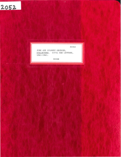 Link to a partial finding aid.