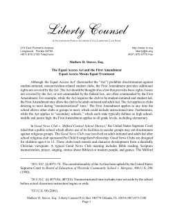 Legal Brief US Supreme Court