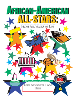 African Am All Star-54 - Newspapers in Education