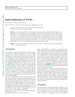 Superconductivity of SrTiO_ {3