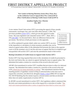 Raising_Fees_Fines_o.. - First District Appellate Project