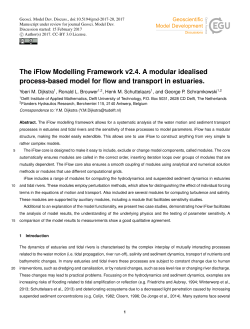 The iFlow Modelling Framework v2.4. A modular idealised process
