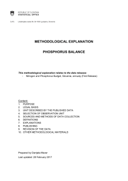 Phosphorus Balance
