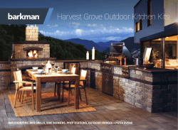 Harvest Grove Outdoor Kitchen Kits