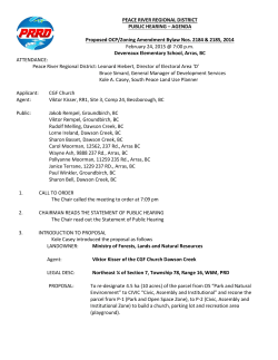 February 24, 2015-CGF Church Public Hearing minutes
