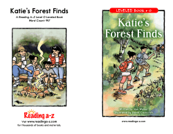 Katie`s Forest Finds