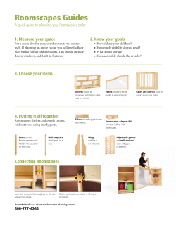 Roomscapes Guides - Community Playthings