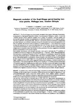 mica granite, Wallagga area, western Ethiopia