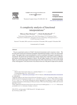 A complexity analysis of functional interpretations