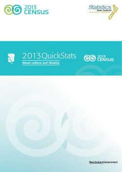 2013 Census QuickStats about culture and identity