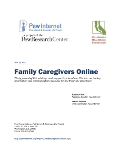 Family Caregivers Online