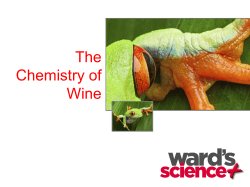 The Chemistry of Wine