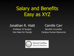 Presentation PDF - David Geffen School of Medicine at UCLA