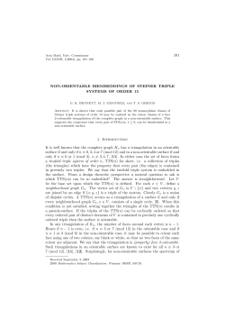 101 NON-ORIENTABLE BIEMBEDDINGS OF STEINER TRIPLE