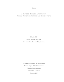 Thesis A Simplified Model for Understanding Natural