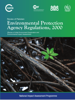 Environmental Protection Agency Regulations, 2000