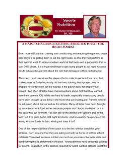 Sports Nutrition