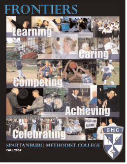 Frontiers mag-Fall04.qxd - Spartanburg Methodist College